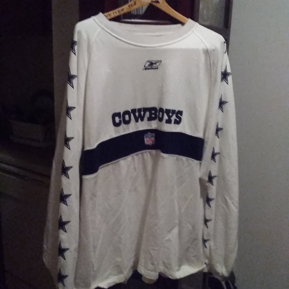 REEBOK DALLAS COWBOYS LONG SLEEVE T-SHIRT